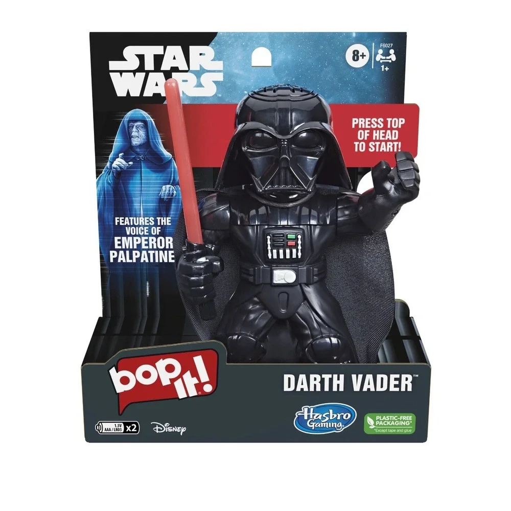 Bop It! Star Wars Darth Vader Features the Voice of Emperor Palpatine! Handheld